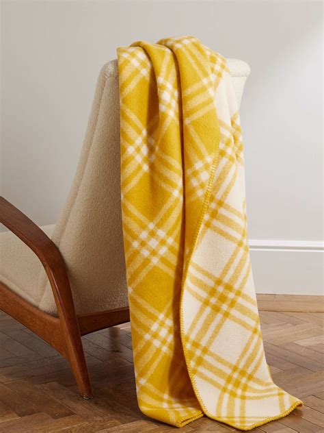 burberry blanket ebay|Burberry plaid throw blanket.